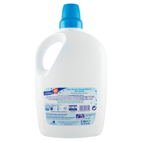 Mon Amour Blu Mare Ammorbidente 3 litri